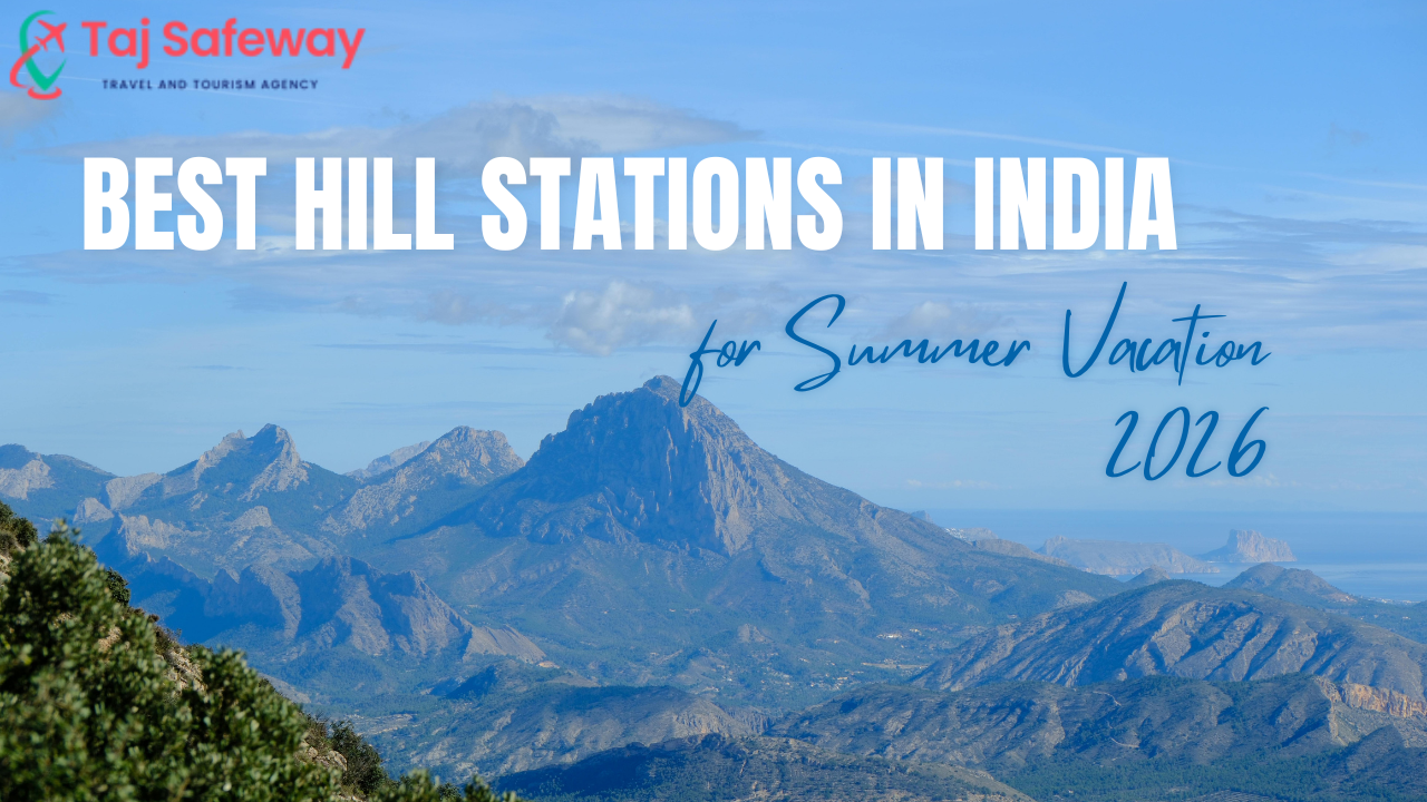 best hill stations in India for summer vacation 2026 scenic mountain view