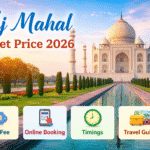 Taj Mahal ticket price 2026 entry fee online booking timings travel guide Agra India