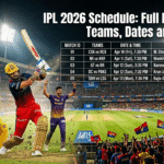 IPL 2026 schedule full match list teams dates and venues