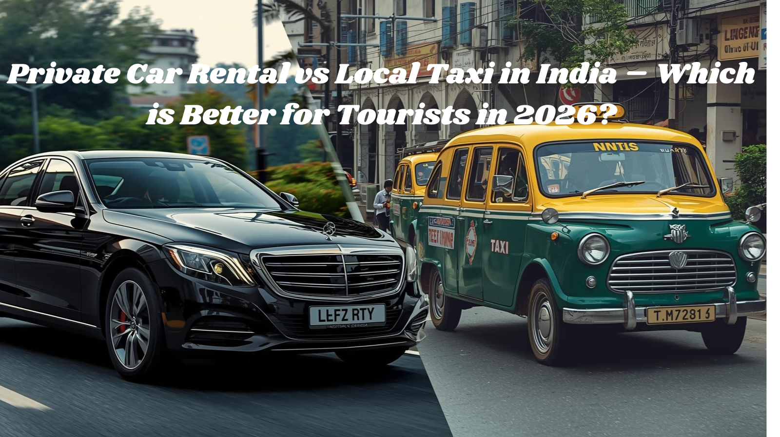 Private Car Rental vs Local Taxi in India – Which is Better for Tourists in 2026?